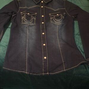 Ladies denim shirt